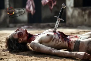 Fatal Stab Wound Scene