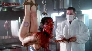 Gruesome Slaughterhouse Scene