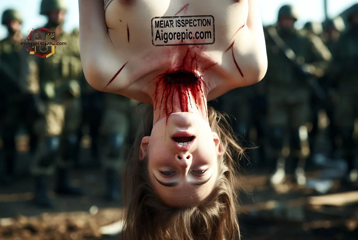 Hanging Female Corpse - AI Generated Horror