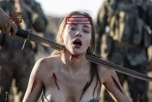 Sword Held to Throat