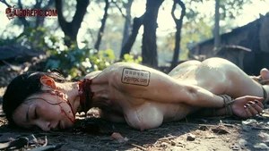 Tragic Scene in Forest