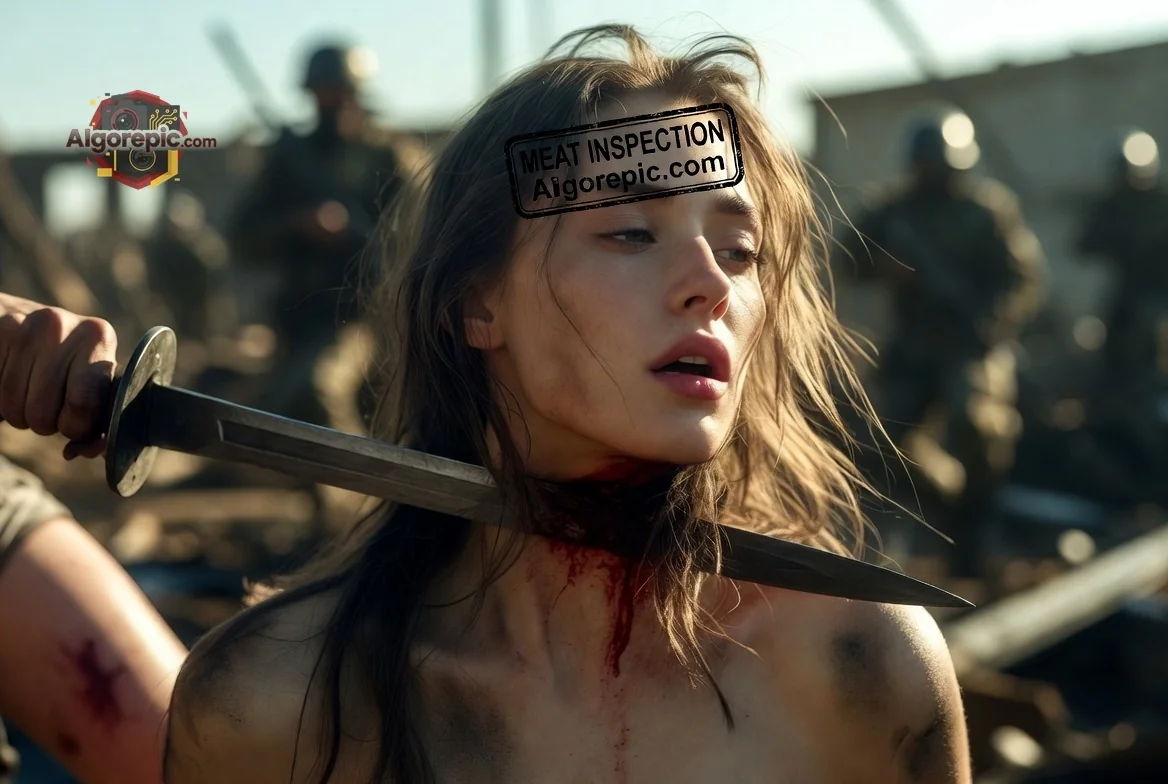 Warrior's Final Moment - AI Generated Horror