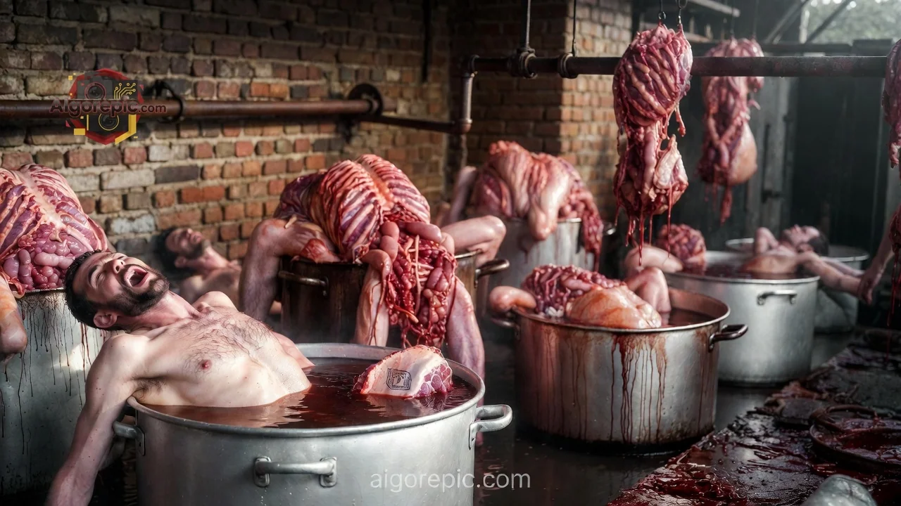 Bloody Bath of Horror - AI Generated Horror