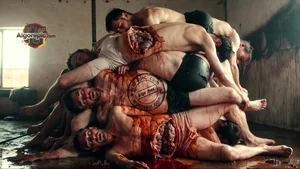 Bloody Human Pile