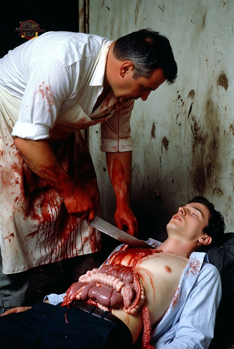 Bloody Surgical Procedure - AI Generated Horror