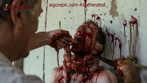 Gory Torture Scene with Intestines