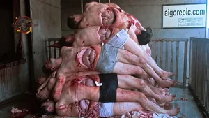 Gruesome Body Pile Scene