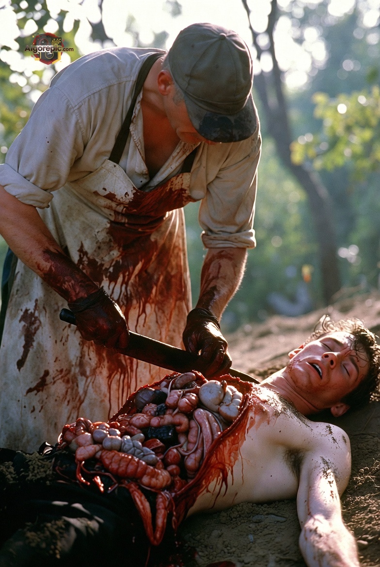 Gruesome Field Surgery - AI Generated Horror