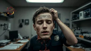 Injured Officer in Distress