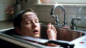 Man in Bloody Sink