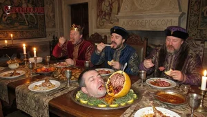 Medieval Lords Feast on Brain