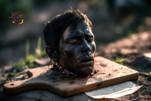 Severed Head on Board