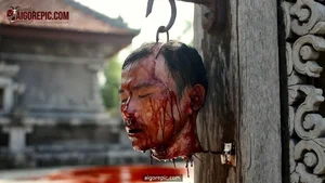 Severed Head on Display