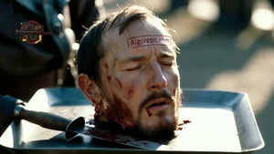 Severed Head on Tray