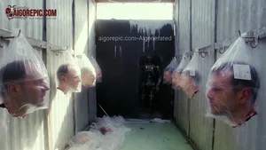 Severed Heads in Bloody Bags