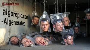 Severed Heads in Plastic Bags