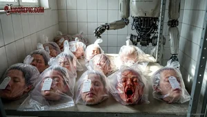 Severed Heads in Plastic Bags