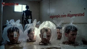 Severed Heads in Plastic Bags