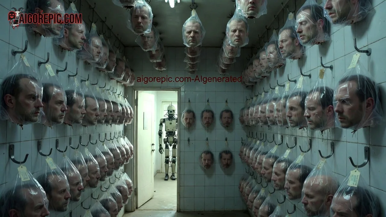 Severed Heads in Plastic Bags - AI Generated Horror