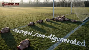 Severed Heads on Soccer Field