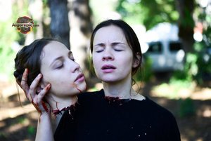 Bloody Embrace in Forest