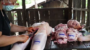 Butchering Process in Action