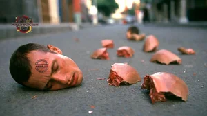 Decapitated Head on Street