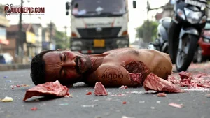 Fatal Road Accident Scene