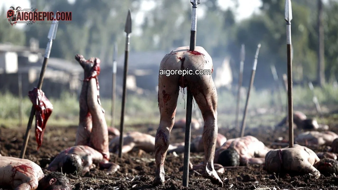 Gruesome Battlefield Aftermath - AI Generated Horror