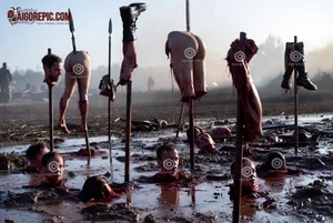 Gruesome Battlefield Scene