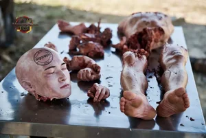 Gruesome Dismembered Corpse