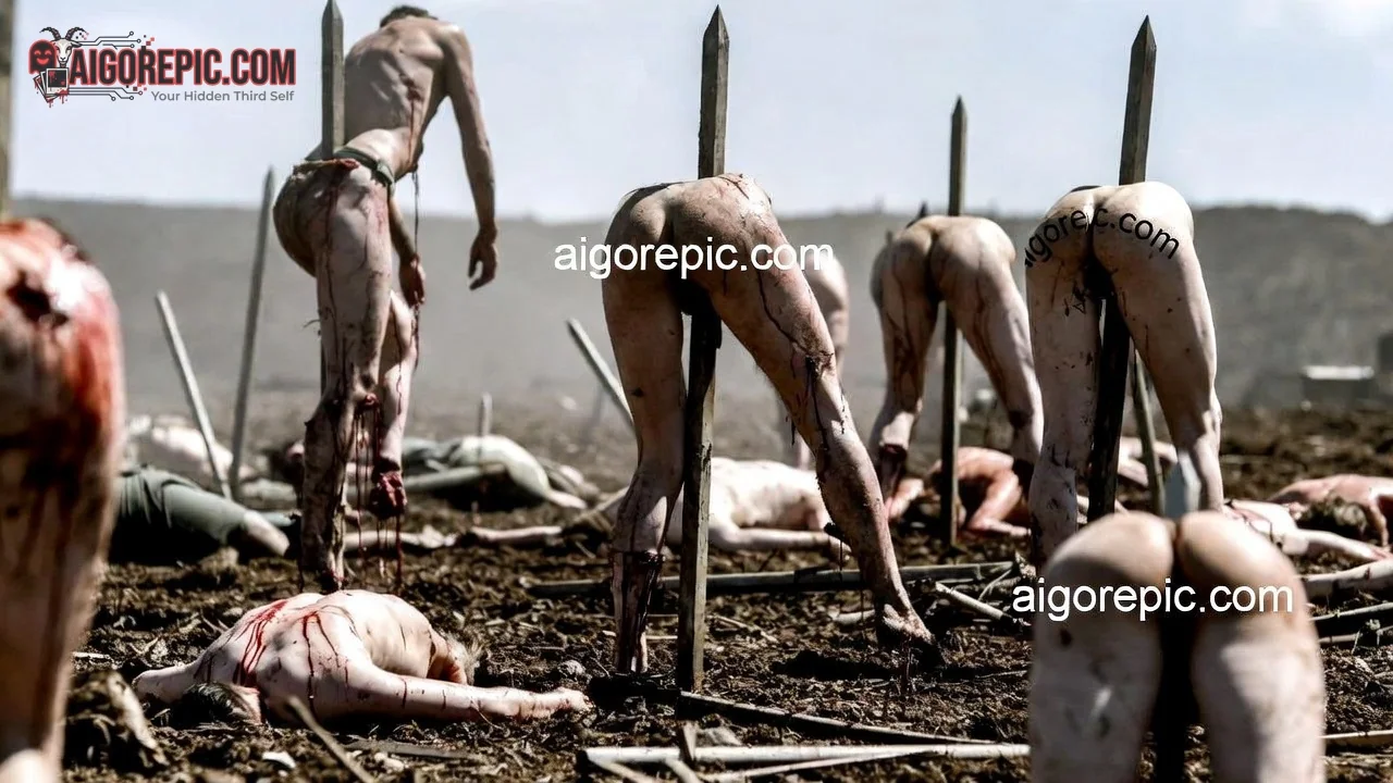 Gruesome Execution Scene - AI Generated Horror