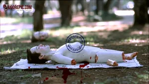 Gruesome Forest Scene