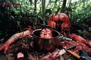 Gruesome Jungle Scene