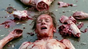 Gruesome Scene of Violence