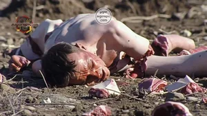 Gruesome Scene of Violence