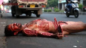 Gruesome Street Scene