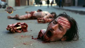 Gruesome Street Scene