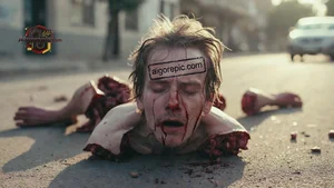 Gruesome Street Scene