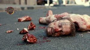 Gruesome Street Scene