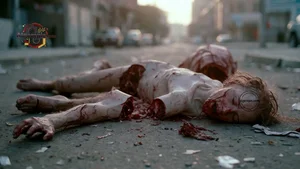 Gruesome Street Scene