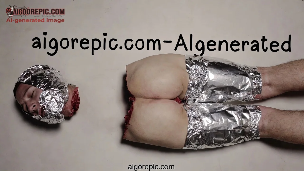 Severed Head and Torso - AI Generated Horror