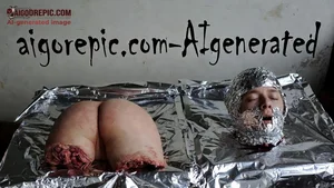 Severed Legs and Head