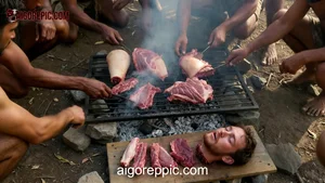 Tribal Cannibalistic BBQ Ritual