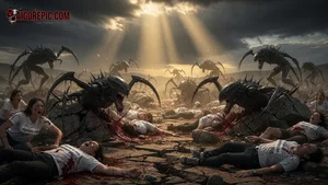 Alien Swarm Slaughters Women