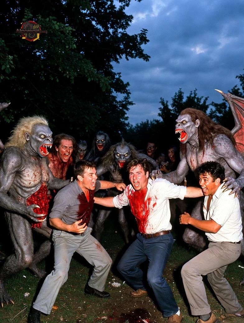 Attack of the Creatures - AI Generated Horror