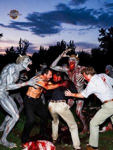 Zombie Attack at Dusk