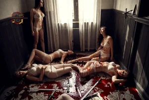 Bloodied Women with Swords