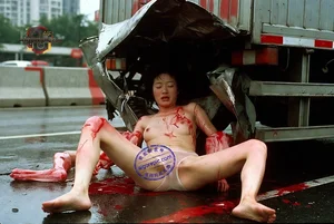 Fatal Truck Accident Scene