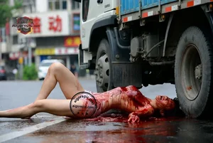 Fatal Truck Accident Scene